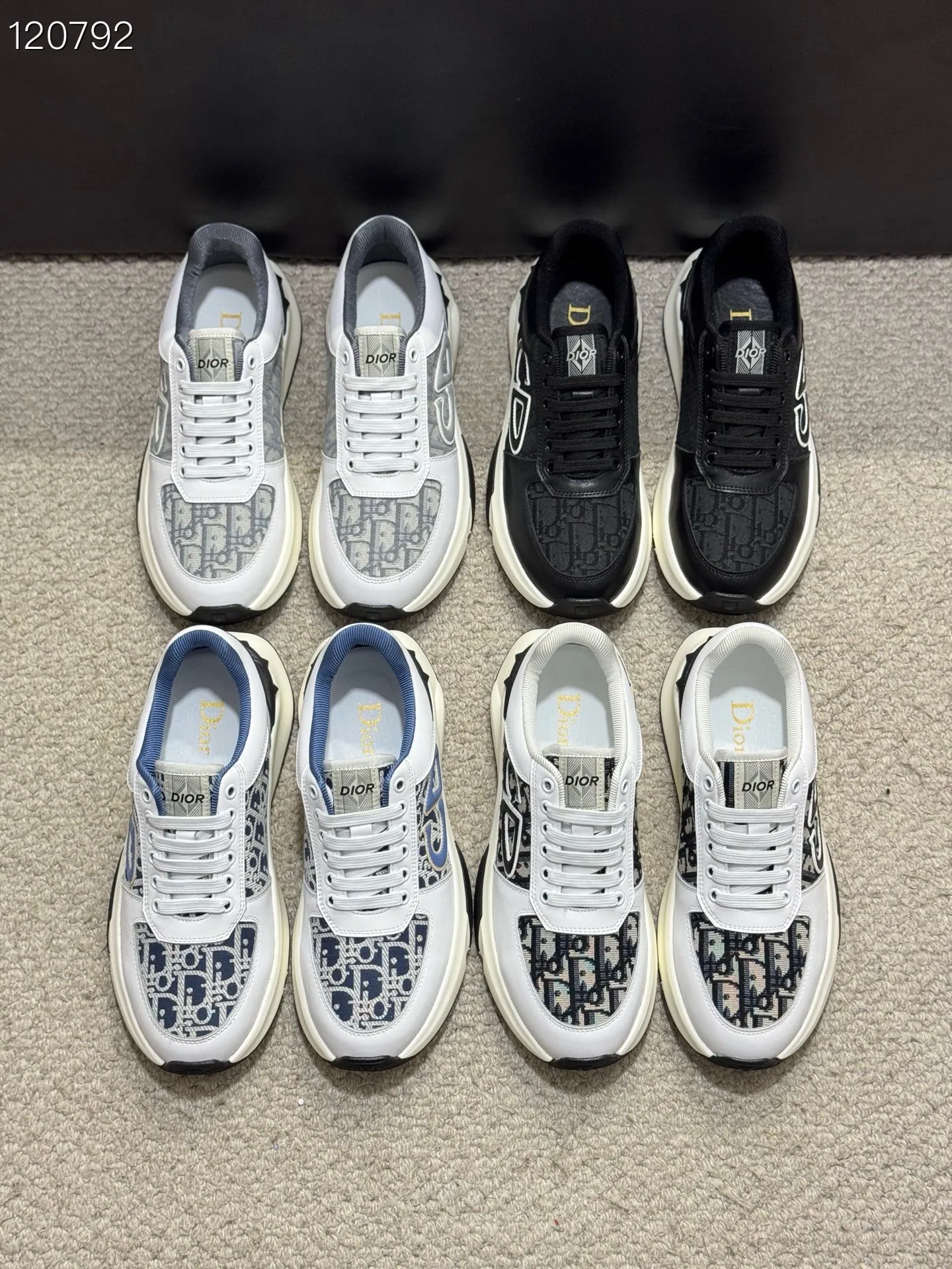 Men's shoes 💰440 [New style] 🐞🐞Original quality! Dior🔥Christan Dior (Dior) hot style [new style]⚠⚠️Top purchasing agent🔍🔍Men's HK counters are on sale simultaneously. Sole: The original sole is specially provided by the original factory. The exclusive movable molded sole is super comfortable. The original factory follows the order. 🔍🔍The high-quality multi-color splicing design is exquisite and unique. 💪Details determine the quality. We only make shoes with care. You can enter and leave the counter at will. Welcome to compare 🇮🇹 Size: 38-44 (45 customized
